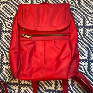 Travelon Anti-Theft Signature Slim Backpack (Poppy)
